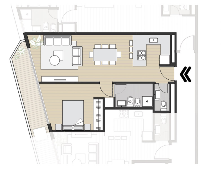 1B - 55,05m2